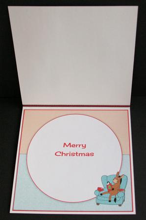 Donkeys Getting Ready for Christmas Mini Kit Insert by Marion Kimberley-Scott