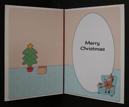 Donkeys Getting Ready for Christmas Insert by Marion Kimberley-Scott