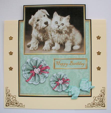 Vintage Pets Over the Edge by Marion Kimberley-Scott