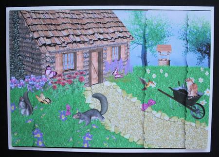 The Prarie House Garden 2 by Marion Kimberley-Scott
