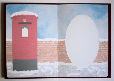 Christmas Post Box Insert Sheet by Marion Kimberley-Scott