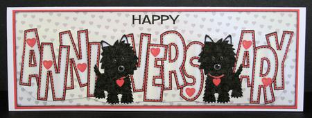 Jazz Dogs Anniversary Large Dl 2 by Marion Kimberley-Scott