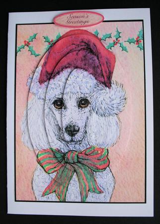 Let the Jolly Season Begin! Oval Pyramage by Marion Kimberley-Scott