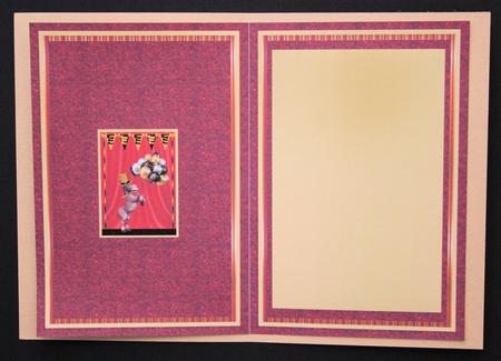 New Year Dancing Donkey Insert by Marion Kimberley-Scott