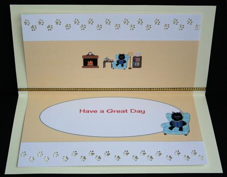 Jazz Loves Reading Large Dl Insert by Marion Kimberley-Scott
