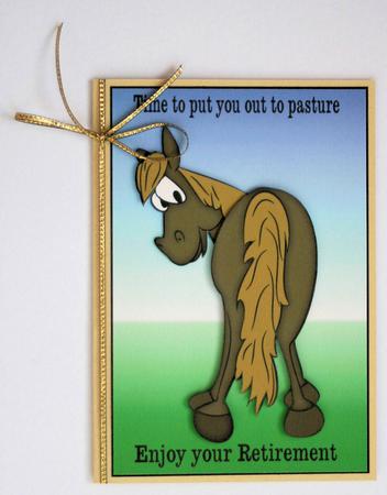 Out to Pasture Retirement by Marion Kimberley-Scott