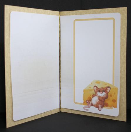 Too Much Cheese Mouse Insert by Marion Kimberley-Scott