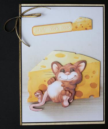 Too Much Cheese Mouse by Marion Kimberley-Scott