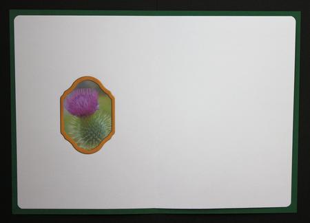 Scottish Scenic Insert Blank by Marion Kimberley-Scott