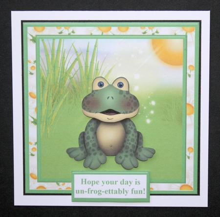 Hope Your Day is Un-frog-ettably Fun! by Marion Kimberley-Scott