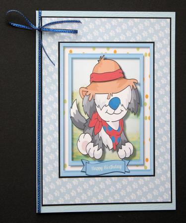 Hip - Happy Sheepdag  by Marion Kimberley-Scott