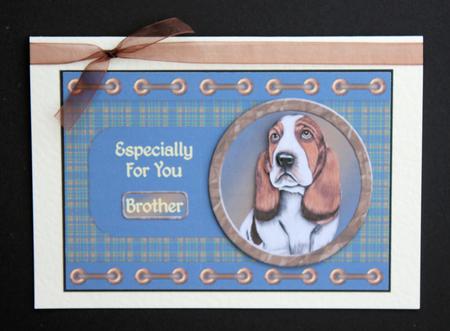 Beautiful Basset 2 by Marion Kimberley-Scott