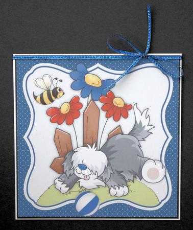 Shaggy Dog Story - 8" Square Card Mini-kit by Marion Kimberley-Scott