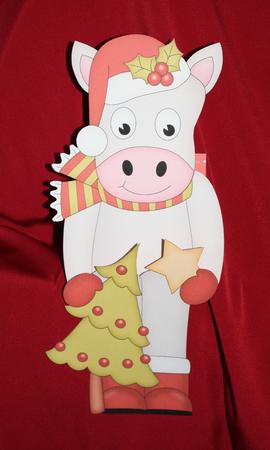 3D on the Shelf Card Kit - Christmas Gigi the Horse by Marion Kimberley-Scott