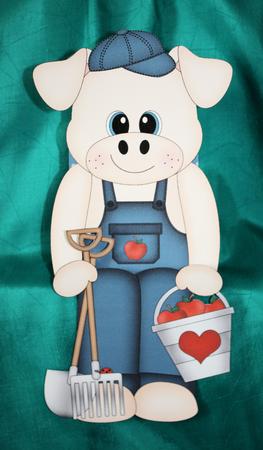 3D on the Shelf Card Kit - Little Pig Ziggy Piggy by Marion Kimberley-Scott