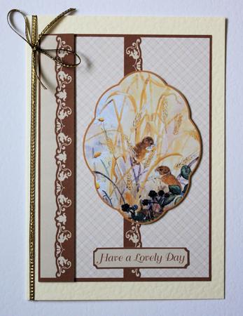 Field Mice at Harvest Time by Marion Kimberley-Scott