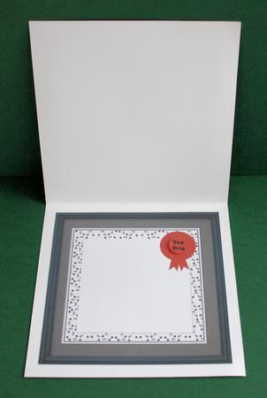 Crufts Winner Rosette and Trophy Insert by Marion Kimberley-Scott