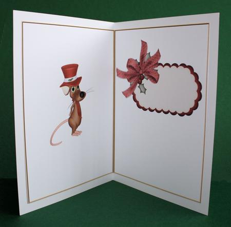 Top Hat Mouse Bottom Stacker Insert by Marion Kimberley-Scott