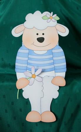 3D on the Shelf Card Kit - Litle Lamb by Marion Kimberley-Scott
