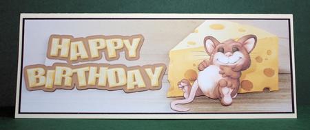 Too Much Cheese Mouse Horizontal Dl by Marion Kimberley-Scott