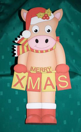 3D on the Shelf Card Kit - Little Christmas Gigi Horse by Marion Kimberley-Scott