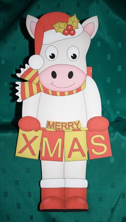 3D on the Shelf Card Kit - Little Christmas Gigi Horse by Marion Kimberley-Scott