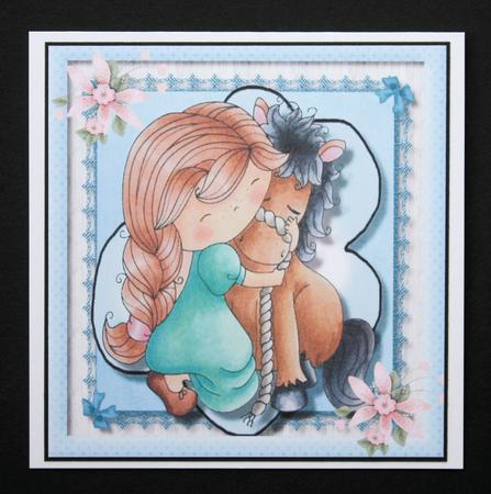 8x8 Mini Kit Izzys Pony  by Marion Kimberley-Scott