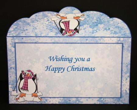 Gift Envelope/money Wallet - Penguins by Marion Kimberley-Scott