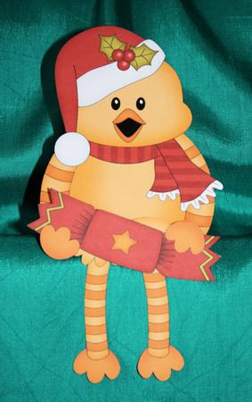3D on the Shelf Card Kit - Little Christmas Quackers by Marion Kimberley-Scott