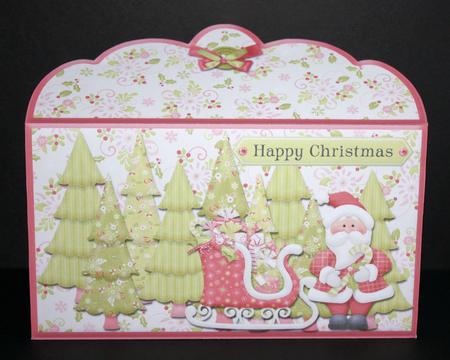 Santa and His Sleigh Money Wallet for Christmas by Marion Kimberley-Scott