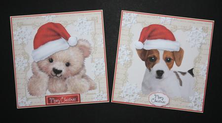 8 Festive Furrys 8x8 by Marion Kimberley-Scott