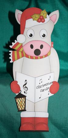 3D on the Shelf Card Kit - Little Christmas Gigi Horse by Marion Kimberley-Scott