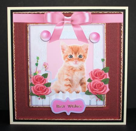 Pearly Kitty Cat by Marion Kimberley-Scott