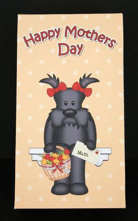 3D Scottie Dog's Flowers for Mum Mothers Day Gift Bag by Marion Kimberley-Scott
