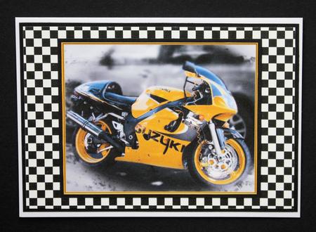 Suzuki Motor Bike by Marion Kimberley-Scott