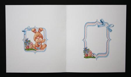 Some Bunny Loves You Blue Insert by Marion Kimberley-Scott