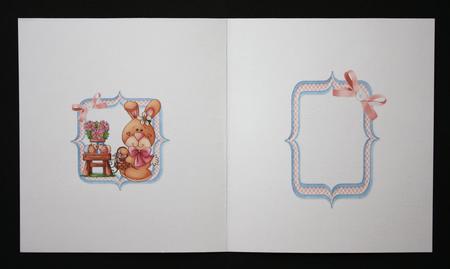 Some Bunny Loves You Pink Insert by Marion Kimberley-Scott