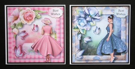 Floral & Flutters Ladies 8x8 Bumper Kit by Marion Kimberley-Scott