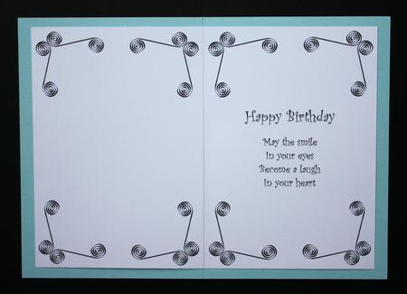 A5 General Use Birthday Sentiments Insert Pack by Marion Kimberley-Scott