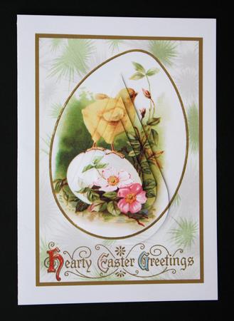 Easter Chicken Teardrop Pyramid 4 by Marion Kimberley-Scott
