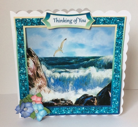 Beautiful Meelup Beach, Western Australia - 7x7 by Marion MacKellar