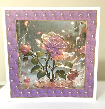 A beautiful rose design 3 by Marion MacKellar
