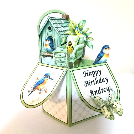 Country Garden Pop-Up Box Mini Kit  by Marion MacKellar