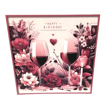 Birthday Celebration Couple Quick Card 7 by Marion MacKellar