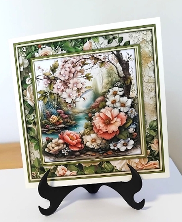 Flowers by the Pond - Mini Kit 6x6 by Marion MacKellar