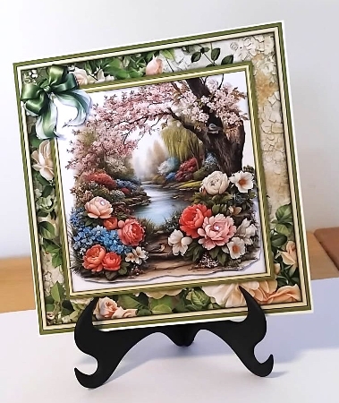 Flowers by the Pond - Mini Kit 6x6 by Marion MacKellar