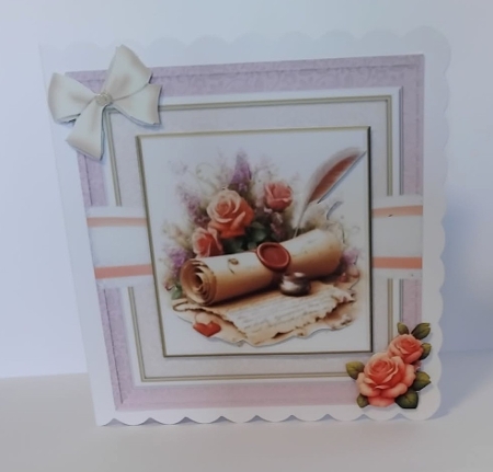 Vintage Scroll by Marion MacKellar