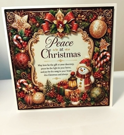 Peace At Christmas Mini Kit    by Marion MacKellar
