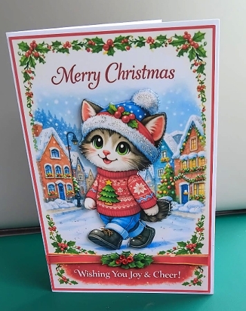 cool christmas cat Featured Gallery Photo