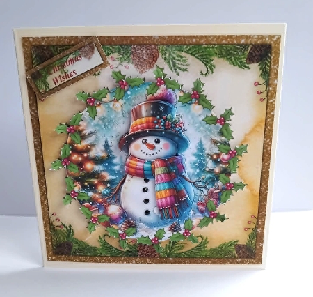 Snowmen at christmas new for 2026 by Marion MacKellar